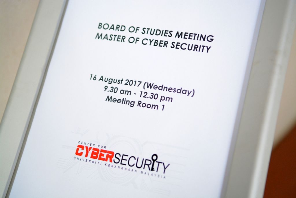 Mesyuarat Board Of Studies Master Of Cyber Security